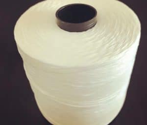 Hilo encerado blanco